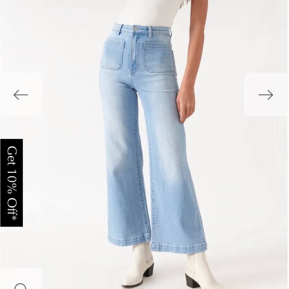 ROLLA’S: Sailor Jean - Bluebird Organic size 27